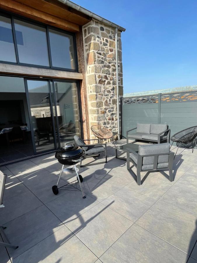 Magnifique Corps De Ferme Renove Avec Jacuzzi Villa Hillion Екстериор снимка